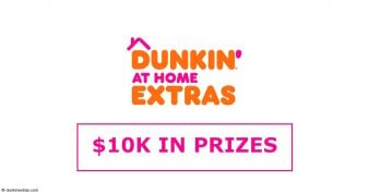Dunkin' At Home Extra Cart Catch Sweepstakes
