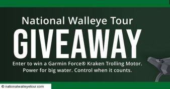 National Walleye Tour - Garmin Force® Kraken Giveaway